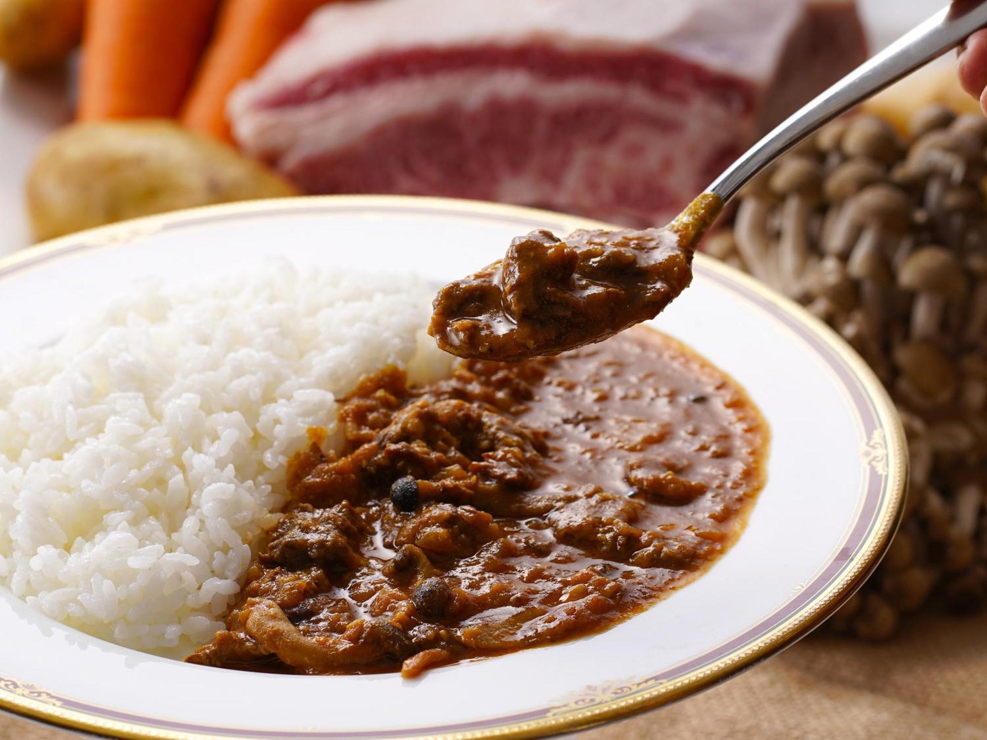 Watermark Hotel Nagasaki Huis Ten Bosch Sasebo Exterior foto A plate of Japanese curry rice