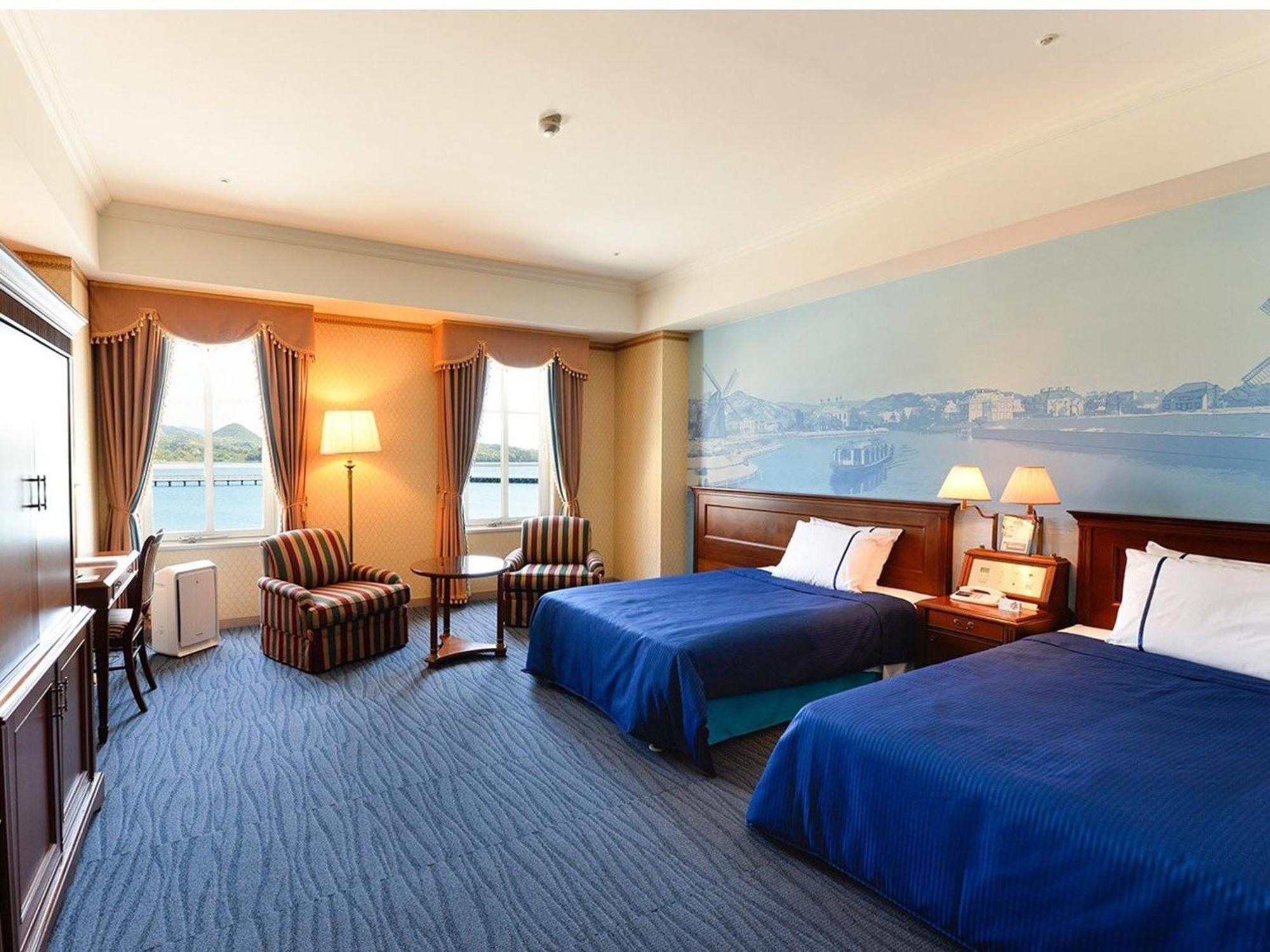 Watermark Hotel Nagasaki Huis Ten Bosch Sasebo Exterior foto A room at the hotel